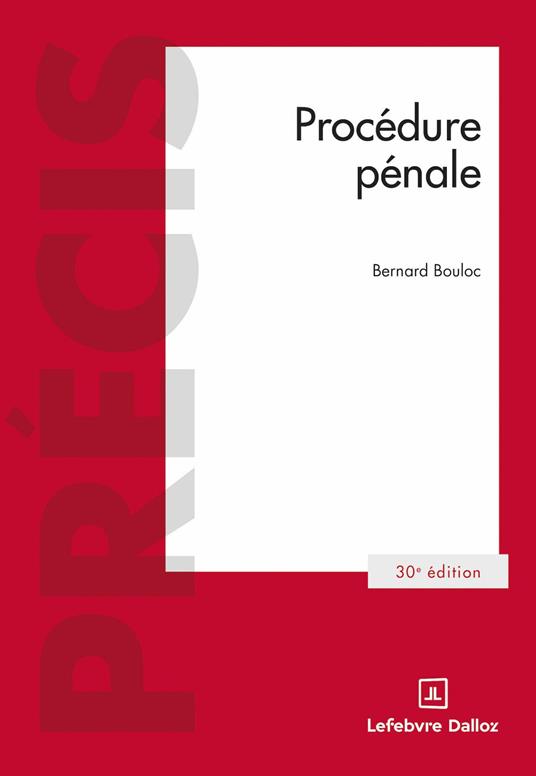 Procédure pénale 30ed