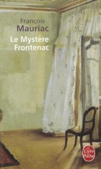 Le mystere Frontenac - Francois Mauriac - cover