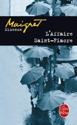 L'affaire Saint-Fiacre - Georges Simenon - cover