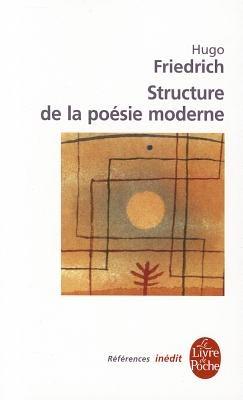 Structure De LA Poesie Moderne - Hugo Friedrich - cover
