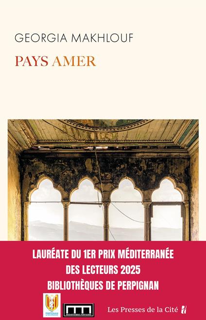 Pays amer : 1er Prix Méditerranée des lecteurs - Bibliothèques de Perpignan