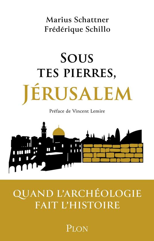 Sous tes pierres, Jérusalem - Préface de Vincent Lemire