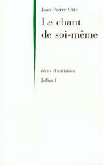 Le chant de soi-même - Récits d'initiation du cercle