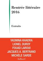 Rentrée littéraire 2016 - JULLIARD - Extraits gratuits