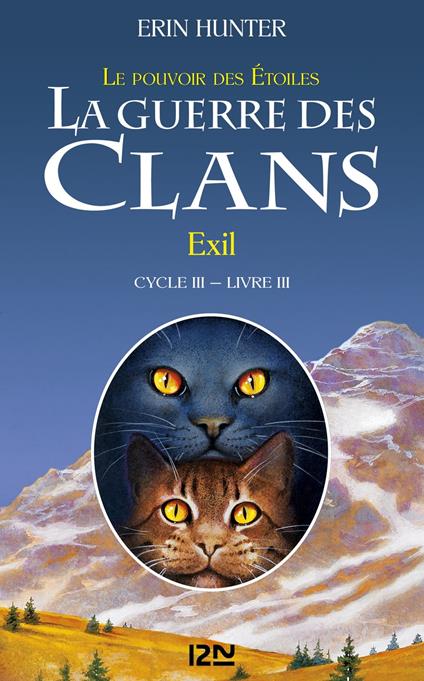 La guerre des Clans - cycle III Le pouvoir des étoiles - tome 3 Exil - Erin Hunter,Aude CARLIER - ebook