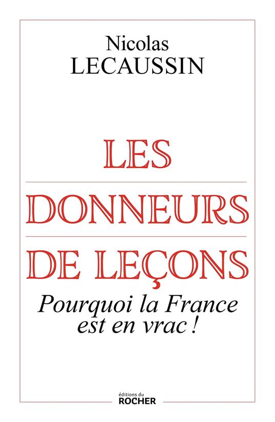 Les donneurs de leçons