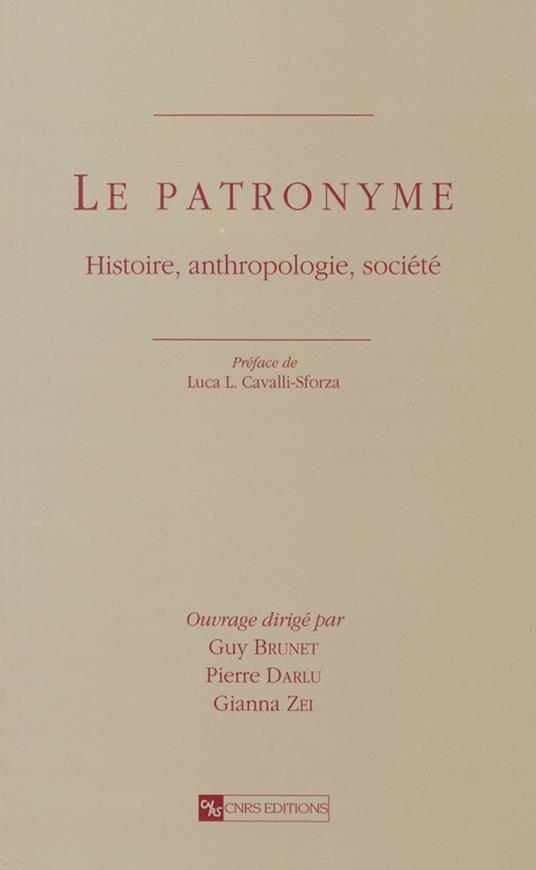Le patronyme