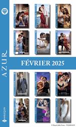 Pack mensuel Azur - 11 romans + 1 titre gratuit (Février 2025)