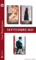 Pack mensuel Les Historiques - 3 romans (Septembre 2025)