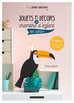 Jouets et décors de chambre d'enfant en carton