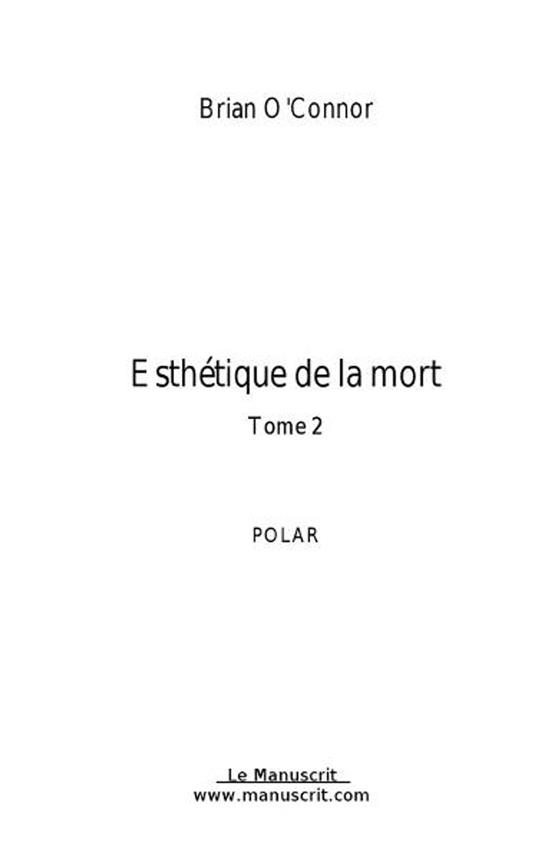 Esthétique de la mort