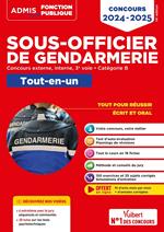 Concours Sous-officier de gendarmerie - Catégorie B - Tout-en-un - Vidéos offertes : 4 entretiens commentés + 20 tutos sur les tests psycho
