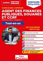 Concours commun Agent des finances publiques, douanes et CCRF 2024-2025 - Catégorie C - Tout-en-un