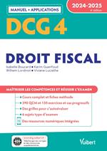 DCG 4 - Droit fiscal : Manuel et Applications 2024-2025