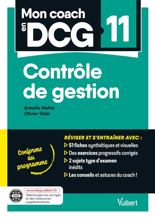 Mon coach en DCG 11 : Contrôle de gestion