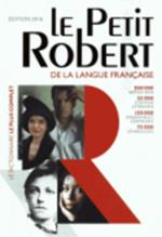 Le Petit Robert de la langue française 2016