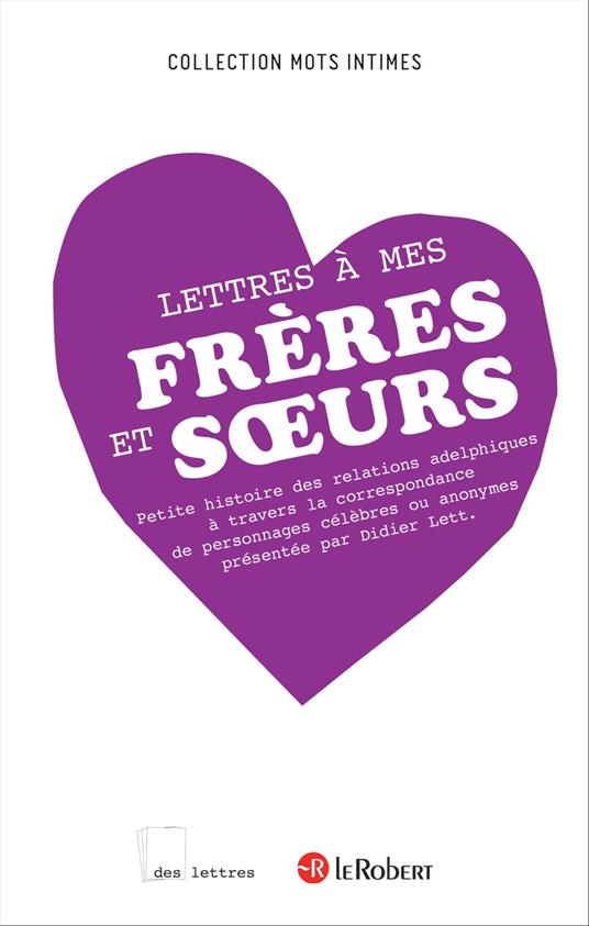 Les lettres à mes frères et s¿urs Epub