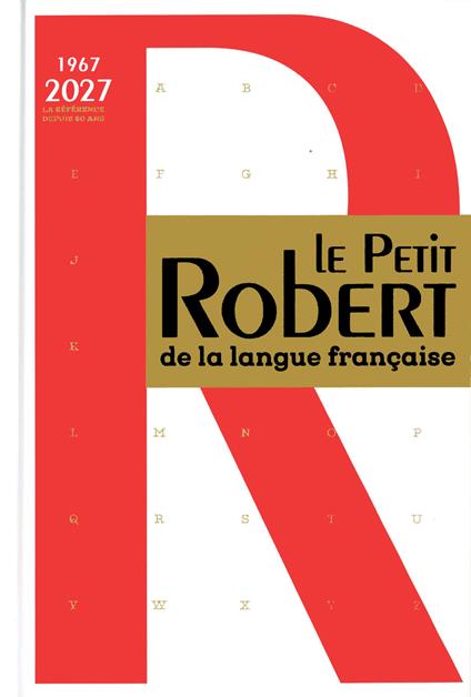Le petit Robert de la langue française 2027 - copertina