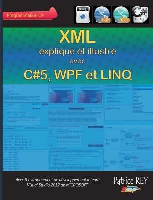 XML avec C#5, WPF et LINQ - Patrice Rey - cover