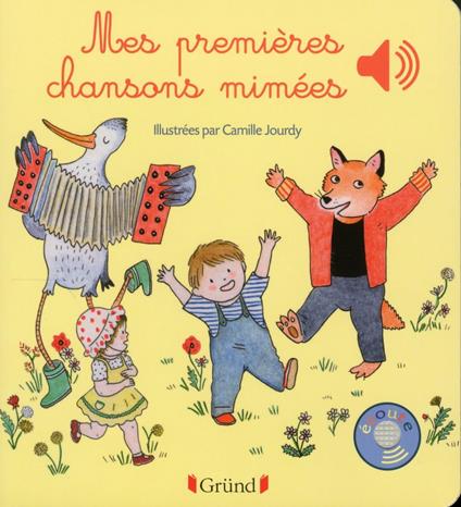 Mes premières chansons mimées - Camille Jourdy - ebook