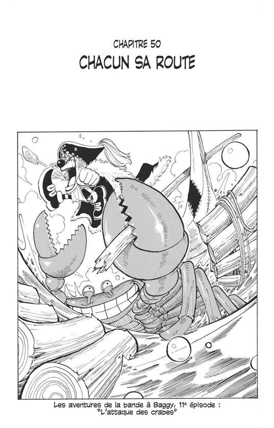 One Piece édition originale - Chapitre 50