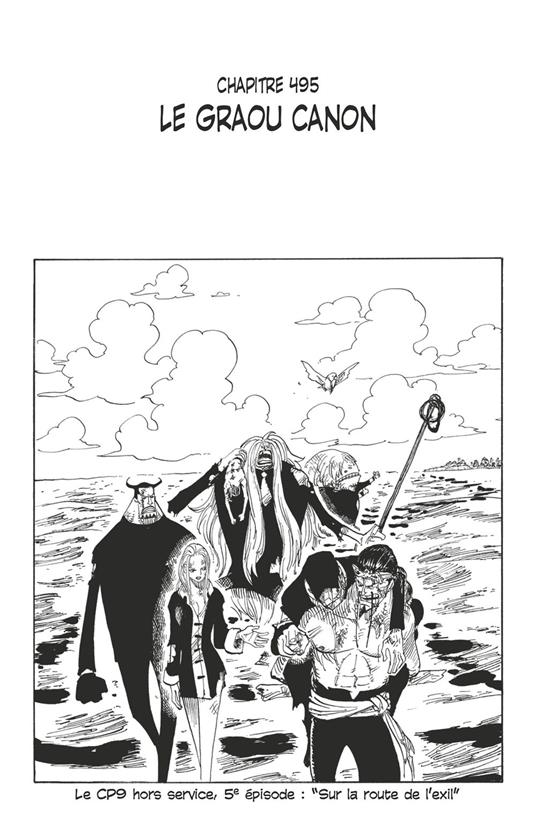 One Piece édition originale - Chapitre 495