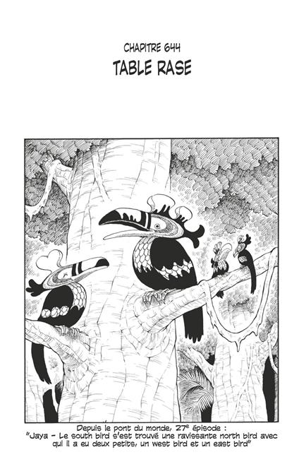 One Piece édition originale - Chapitre 644