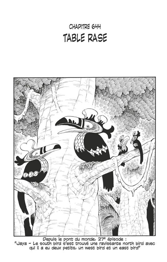 One Piece édition originale - Chapitre 644