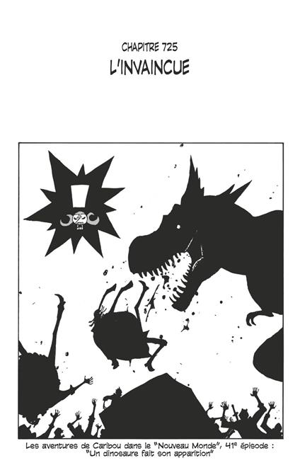 One Piece édition originale - Chapitre 725