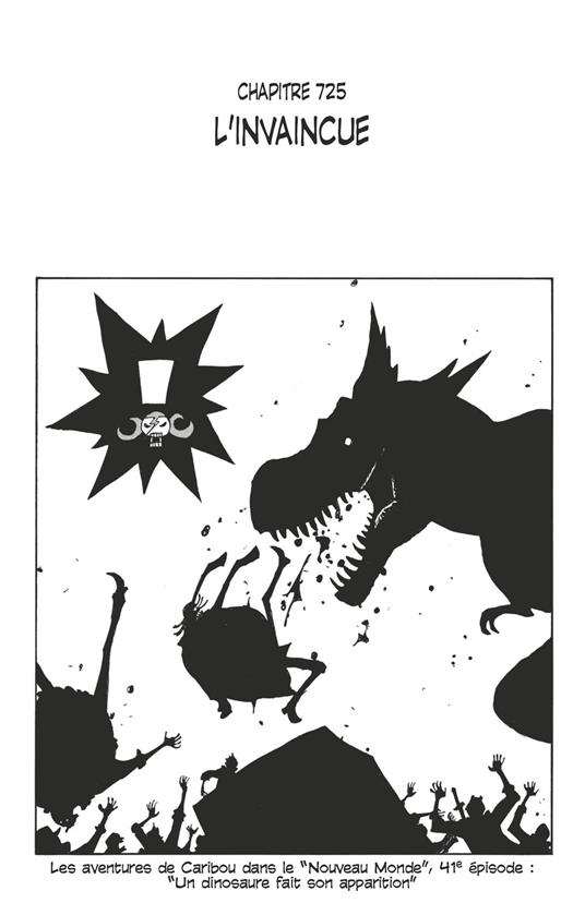 One Piece édition originale - Chapitre 725