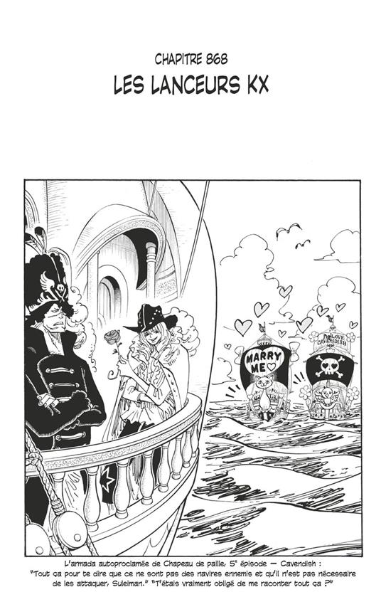 One Piece édition originale - Chapitre 868