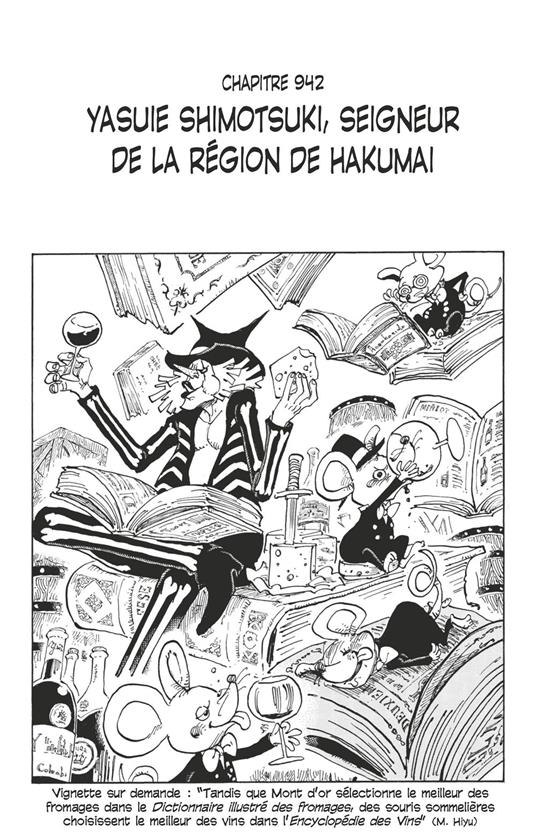 One Piece édition originale - Chapitre 942