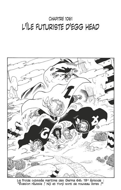 One Piece édition originale - Chapitre 1061