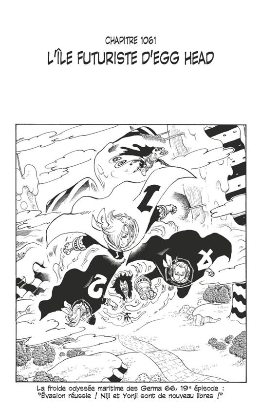 One Piece édition originale - Chapitre 1061
