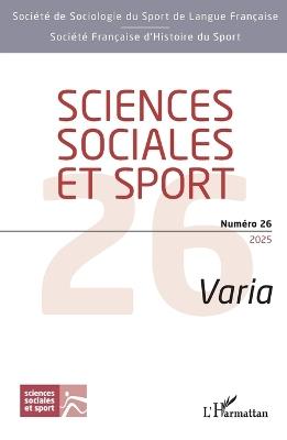 Sciences sociales et sport Numéro 26: Varia - Na - cover