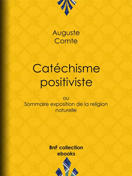 Catéchisme positiviste