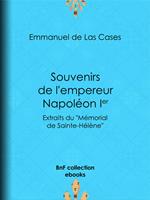 Souvenirs de l'empereur Napoléon Ier