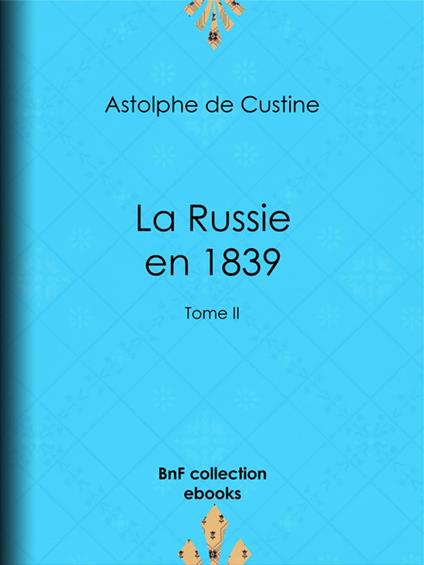 La Russie en 1839