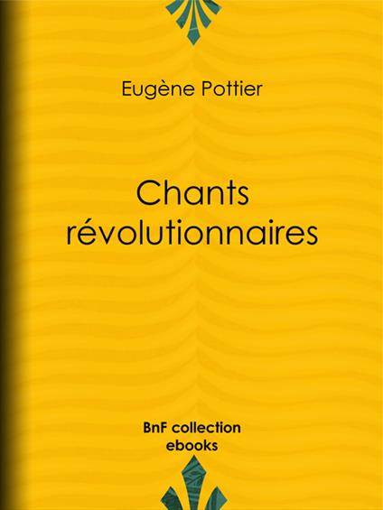 Chants révolutionnaires