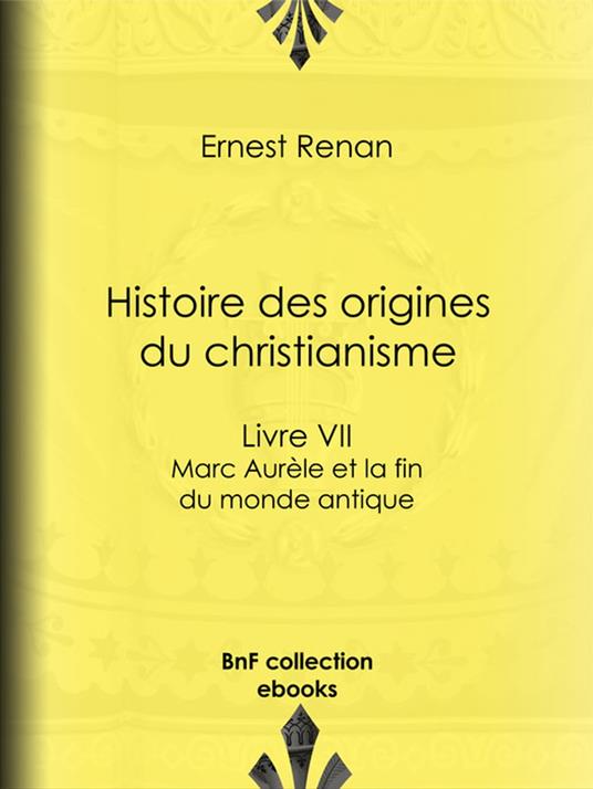 Histoire des origines du christianisme