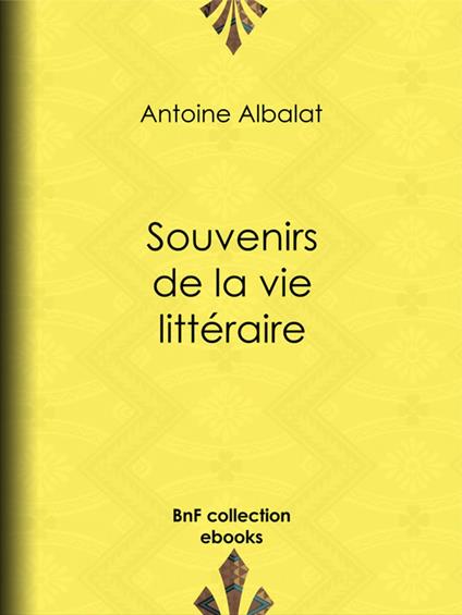 Souvenirs de la vie littéraire