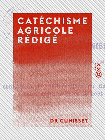 Catéchisme agricole rédigé
