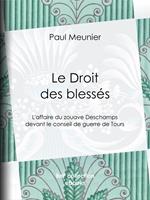 Le Droit des blessés