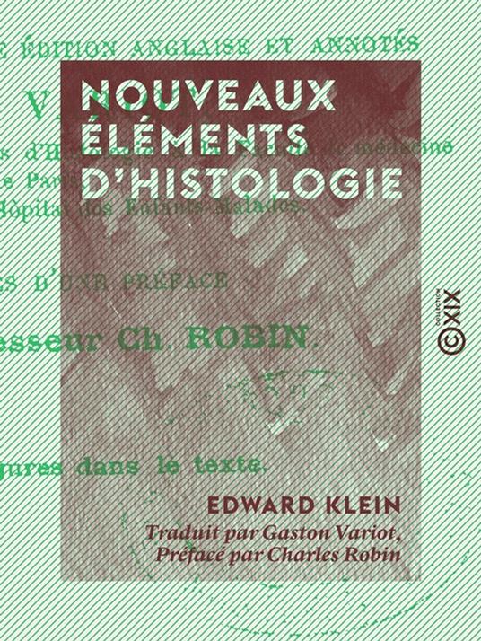 Nouveaux éléments d'histologie