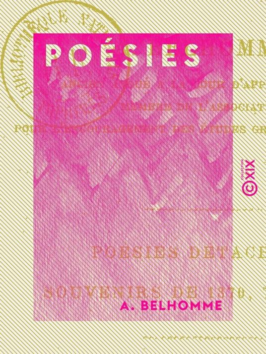 Poésies