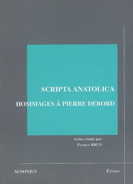 Scripta anatolica