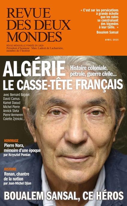 Revue des Deux Mondes avril 2025