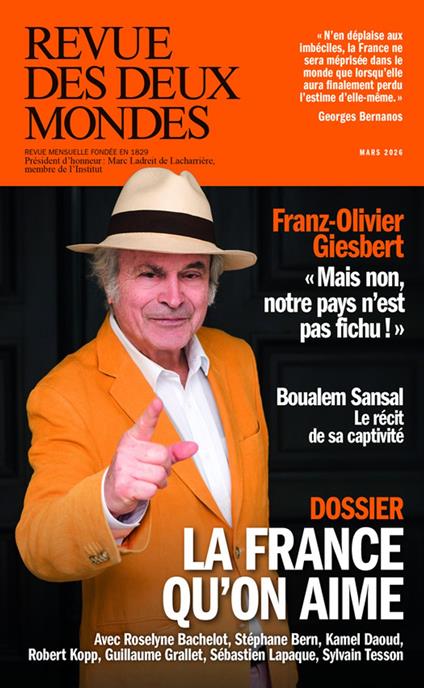 Revue des Deux Mondes mars 2026