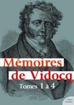 Mémoires de Vidocq, tomes 1 à 4