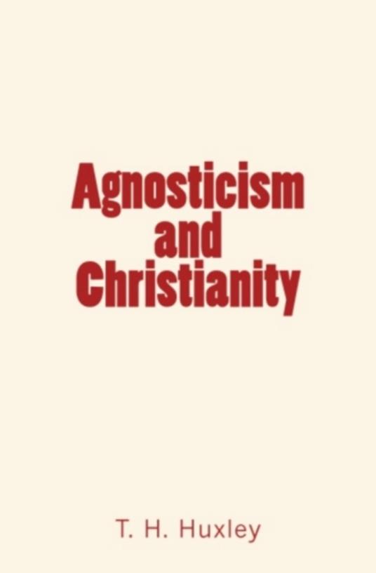 Agnosticism and Christianity